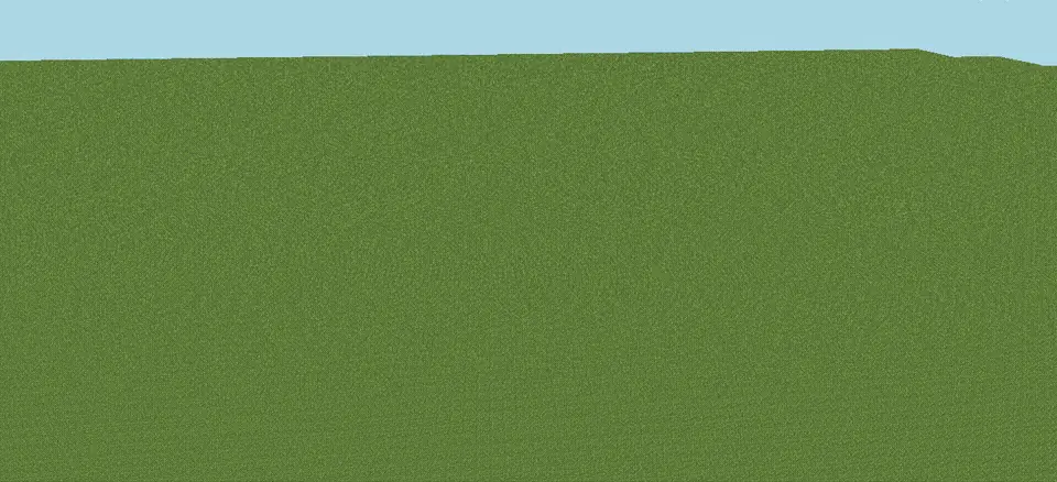 Empty superflat test world